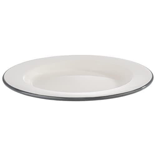 APS platta emaljplattor, diameter: 260 mm, set om 2, gjorda av ugnssäker, trippelemaljerad metall, hög - 1 st (98671)