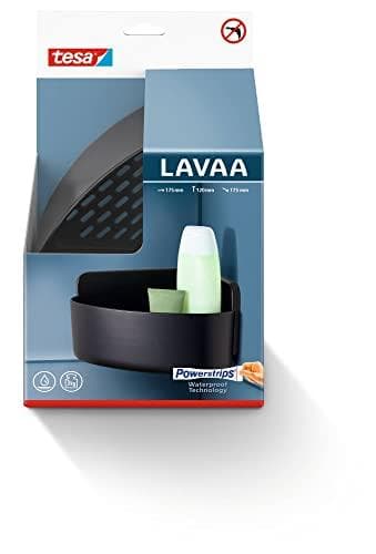 tesa 40517-00000-00 LAVAA kulmasuihkukorin liima musta (matta) (40517-00000-00)