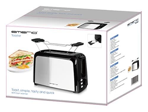 Emerio Toaster 2 viipaletta, ruostumaton teräs, termostaatti, kiinnitys (TO-123924)