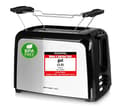 Pikkukuva 1 / 6: Emerio Toaster 2 viipaletta, ruostumaton teräs, termostaatti, kiinnitys (TO-123924)