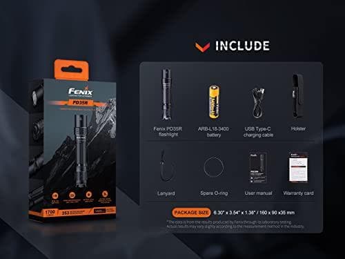 Fenix lommelygte PD35R (FNX PD35R)
