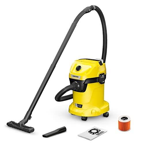 Kärcher WD 3-18 1.628-550.0 våt-/torrdammsugare 225 W 17 l utan batteri (1.628-550.0) Svart, Gul