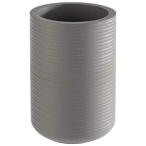 APS flaskekøler ELEMENT, betonrikket, grå udført i beton med ribbet overflade, med møbelvenlig - 1 stk (36123)