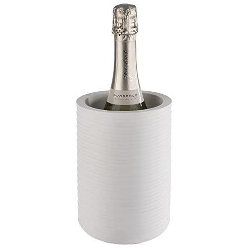 APS pullonjäähdytin ELEMENT, betoninen uurrettu, valkoinen betonista uurrettu pinta, huonekaluystävällinen - 1 kpl (36122)