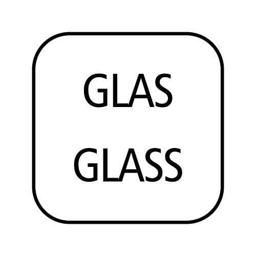 APS eddike og olieflaske GAMMELDAGS, 0,35 liters glasbeholder, rustfri ståltud med låg, - 1 stk (40511)