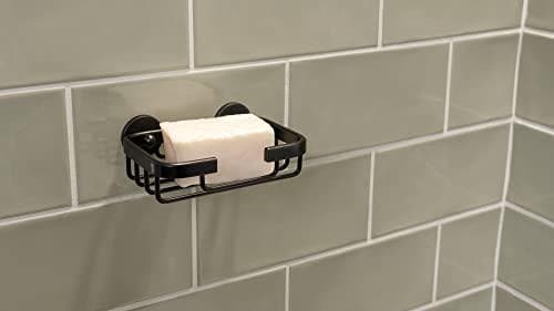 tesa 40508-00000-00 ALUXX SVART tvålkorg lim svart (matt) (40508-00000-00)