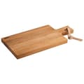 Miniatyrbillede 1 af 4: APS serveringsbræt SIMPLY WOOD (B)350 x (D)170 mm, lavet af olieret egetræ, serveringsflade: 270 x 170 mm, - 1 stk (751)