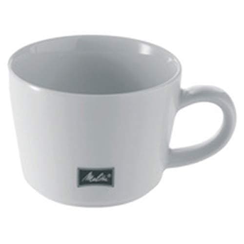 Melitta mælkekaffekop "M-Cups", hvid, 0,45 l lavet af porcelæn, højde: 72 mm, med hank - 6 stk (18909)