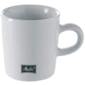 Miniatyrbillede 1 af 6: Melitta mælkekaffekop "M-Cups", hvid, 0,45 l lavet af porcelæn, højde: 72 mm, med hank - 6 stk (18909)