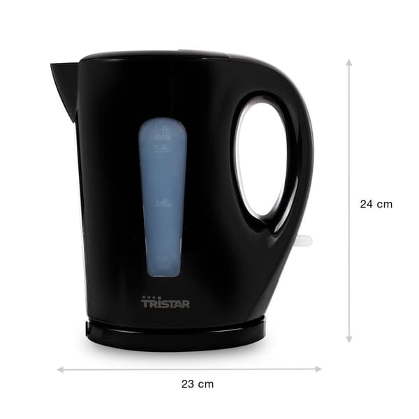 Tristar WK-3384 Vattenkokare - 1,7 liter - 2200 W - Svart