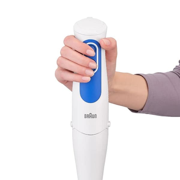 BRAUN Omelettmixer med köttkvarn - MQ3025WH - Vit och Blå