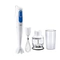 Miniatyrbild 1 av 9: BRAUN Omelettmixer med köttkvarn - MQ3025WH - Vit och Blå