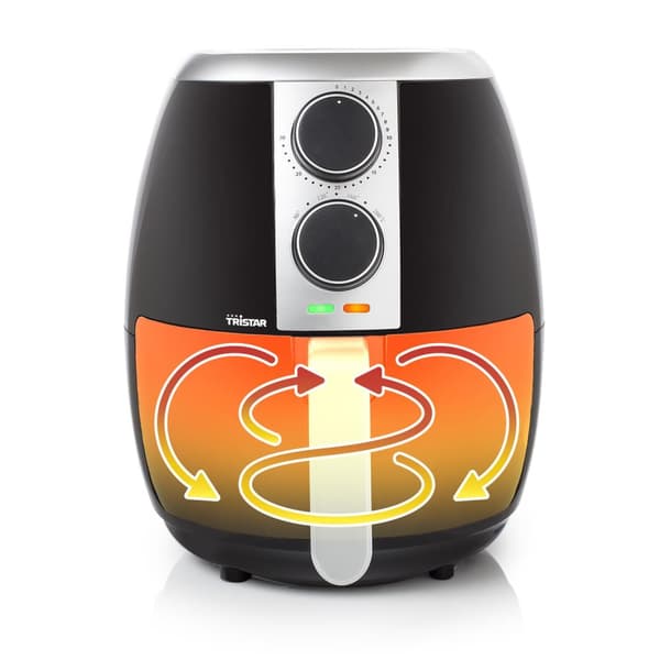 Tristar FR-6989 Crispy Fryer – 3,5 liter varmluftsfritös – Airfryer med Cool Touch-handtag