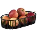 Miniatyrbild 2 av 5: APS Urban Basket 29 x 16 cm Höjd 7 cm Oval Metall Svart