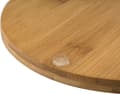 Miniatyrbild 2 av 3: APS-Germany® Serveringsbräda - Borrelbräda - Ostbräda - Skärbräda - med lock - oval - bambu