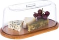 Miniatyrbild 1 av 3: APS-Germany® Serveringsbräda - Borrelbräda - Ostbräda - Skärbräda - med lock - oval - bambu