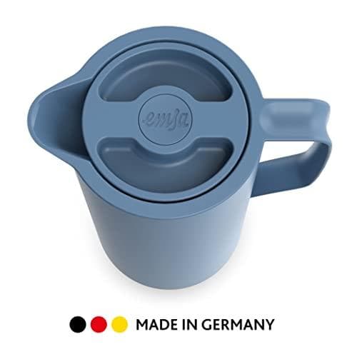 emsa vakuumkande MOTIVA, 1,0 liter, nordblå i nordisk design, ergonomisk skruelåg, - 1 stk (3110600636)