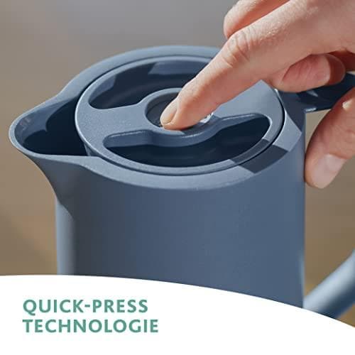emsa vakuumkande MOTIVA, 1,0 liter, nordblå i nordisk design, ergonomisk skruelåg, - 1 stk (3110600636)