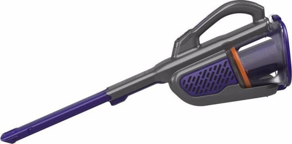 Black & Decker BHHV520BFP - Tørt - Cyklonisk - Glat gulv - Tæppe - Hårdt gulv - Trappetrin - Polstring - Taskeløs - Sort - Lilla - 0,7 L (BHHV520BFP)