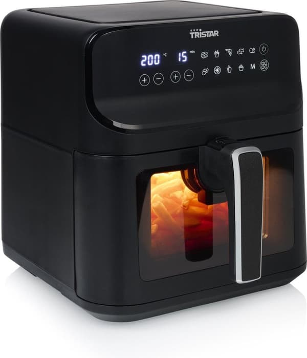 Tristar FR-9037 Hot Air Fryer 1300 W Timer Funktion Sort (FR-9037) Sort