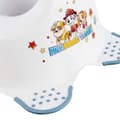 Miniatyrbillede 4 af 7: keeeper kids baby potte "adam paw patrol", hvid/blå med print, med gummifødder, materiale: PP, - 1 stk (1867010029300)