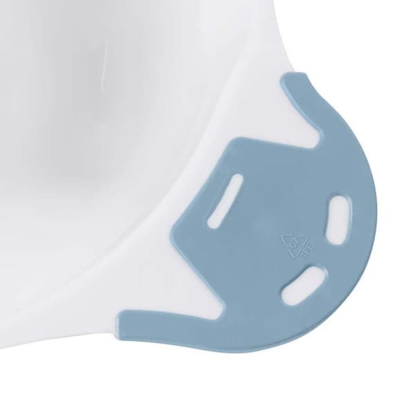 keeeper kids baby potte "adam paw patrol", hvid/blå med print, med gummifødder, materiale: PP, - 1 stk (1867010029300)