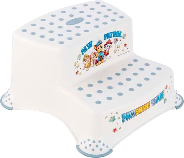 keeeper barntramppall "igor Paw Patrol", tvåstegs, vit med tryck, lastkapacitet: 120 kg, med - 1 st (1003210029300)