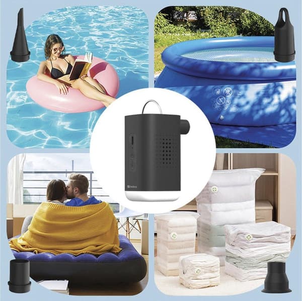 Sandberg Mini Air Pump Lantern Electric Air Pump 0,04 bar 200 l/min (420-93)