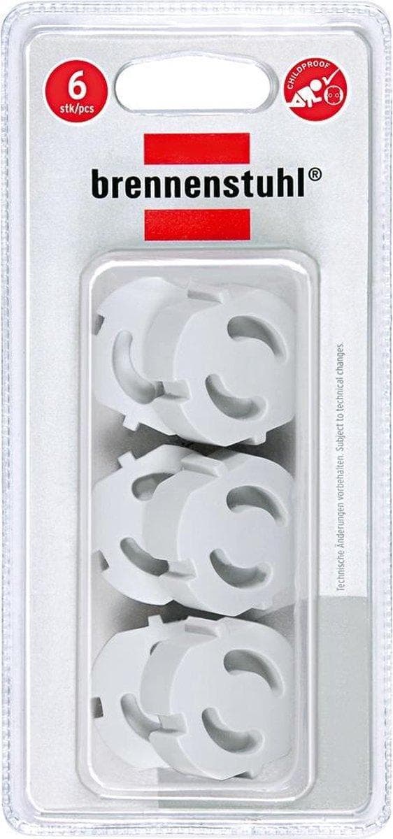 Brennenstuhl 1164480 hylsinsats transparent 6 st. (1164480)