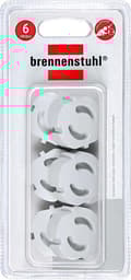 Miniatyrbild 5 av 6: Brennenstuhl 1164480 hylsinsats transparent 6 st. (1164480)