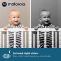 Miniatyrbild 5 av 8: Motorola VM482 Baby Video Monitor 300m FHSS Silver - Vit (505537471011)