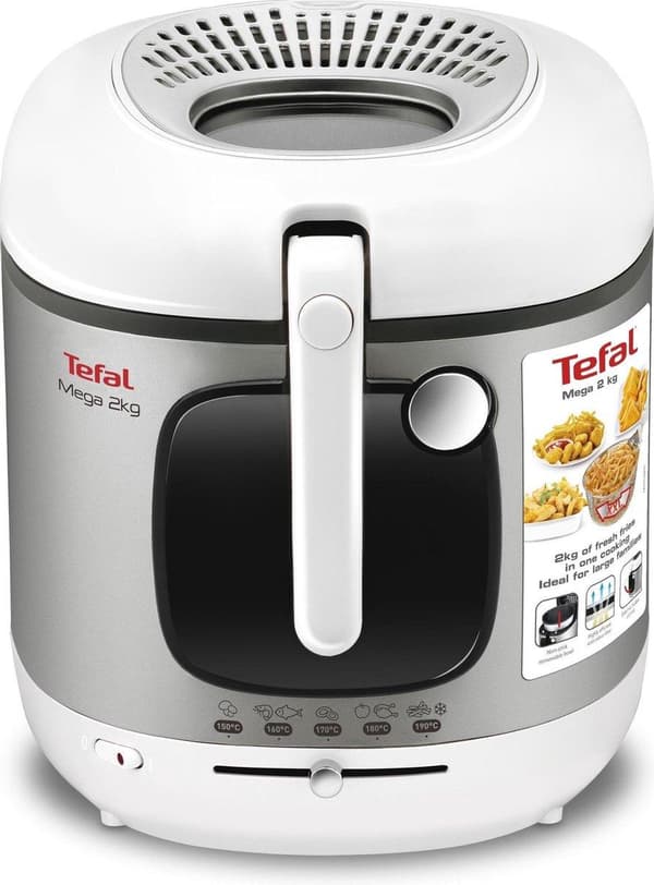 Tefal FR4800 Fryer Single Standalone ruostumaton teräs - valkoinen (FR4800)
