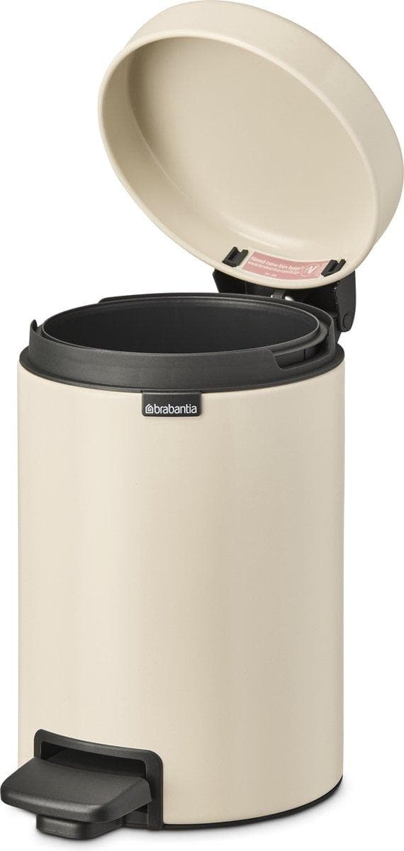 Brabantia NewIcon - 3L - Rund - Beige - Belgien - 16,8 cm - 168 mm (202582)