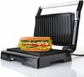 Pikkukuva 1 / 7: Musta+Decker BXGR1000E voileipägrilli 1000 W, muovi, musta (BXGR1000E)