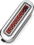 Miniatyrbild 3 av 11: WMF 04 1412 0011. Antal skivor: 2 skivor, Produktens färg: Silver, Material hölje: Rostfritt stål. Effekt: 900 W, AC ingångsspänning: 220 - 240, AC in