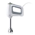 Miniatyrbild 4 av 9: Braun MultiMix 5 HM 5107. Typ: Handmixer, Kontrolltyp: Knoppar, Rotation, Mixerfunktioner: Vispa, knåda, mixa. Produktens färg: Grå, Vit. Material kni