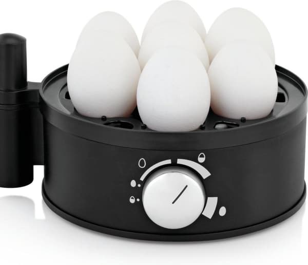 WMF Stelio 04.1507.0011 munakeitin 7 munaa 380 W musta - kromi (04 1507 0011)