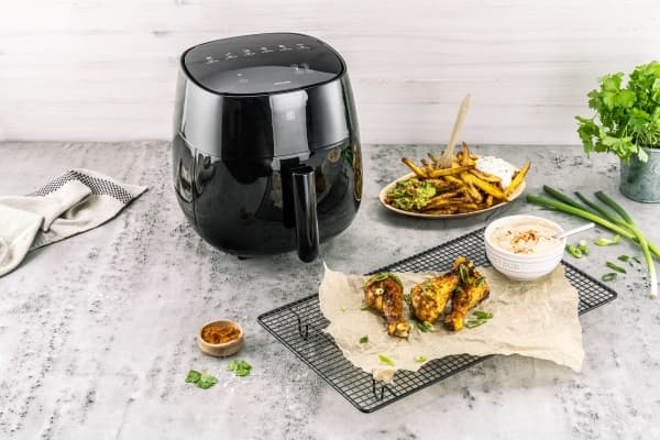 ZWILLING 36450-280-0, Varmluftsfritös, 4 l, 80 ° C, 200 ° C, 4 personer, Single