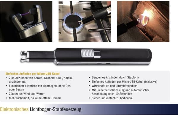 TFA Dostmann 98.1119.01 98.1119.01 Lighter Brændstof: Elektrisk