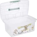 Miniatyrbillede 2 af 5: Keeper Winnie The Pooh White bærbar opbevaringsboks med organisering 1220231523800