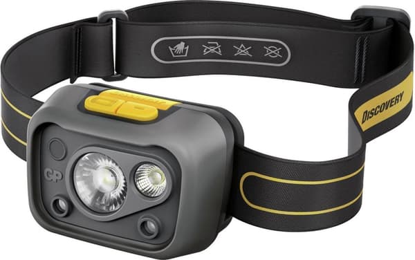 GP Discovery CHW54 LED Forlygte batteridrevet 375 lm 26 h 260GPACTCHW54000