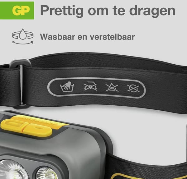 GP Discovery CHW54 LED Forlygte batteridrevet 375 lm 26 h 260GPACTCHW54000