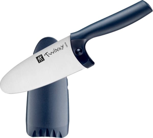 Zwilling Twinny Børnekniv - Kniv til børn - Børnekokkekniv 10cm - Blå