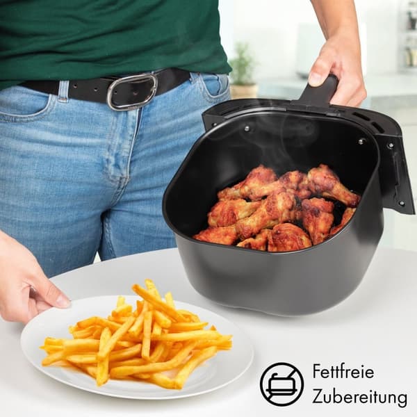 ProfiCook FR 1239 H - Kuumailmakeitin - Airfryer - 5,5 litraa - 1400 W