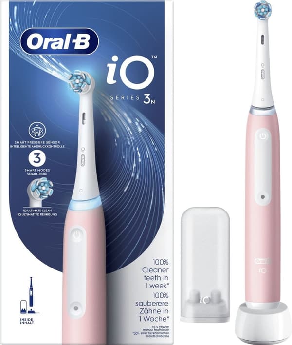 Oral-B iO 3N - Rosa - Elektrisk tandborste