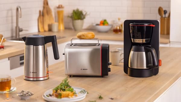 Bosch TWK6M480 Elkedel 1,7 L 2400 W Sort - Rustfrit stål (TWK6M480)