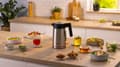 Miniatyrbillede 8 af 9: Bosch TWK6M480 Elkedel 1,7 L 2400 W Sort - Rustfrit stål (TWK6M480)