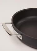 Miniatyrbild 3 av 3: Demeyere Alu Pro 5 Duraslide Titanium Cooking Pan Low med lock i rostfritt stål, 28cm