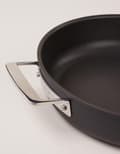Miniatyrbild 2 av 3: Demeyere Alu Pro 5 Duraslide Titanium Cooking Pan Low med lock i rostfritt stål, 28cm