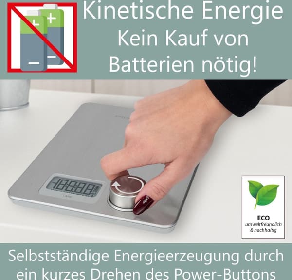 ProfiCook KW 1263 - Kinetisk køkkenvægt -
